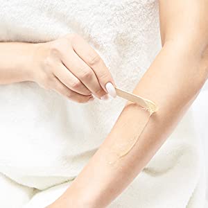 Armhaare entfernen Sugarwaxing Arm
