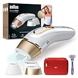 Braun IPL Silk Expert Pro 5 Haarentfernungsgerät Damen/Herren, 3 Aufsätze, sichtbare Haarentfernung, Designed In Germany, Venus Rasierer, Alternative zu Laser Haarentfernung, PL5267, weiß/gold