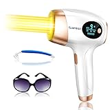 IPL Devices Hair Removal, 999,999 Light Pulses, Permanent Painless, 9 Energy Levels, 3 Functions HR/SC/RA, 2 Modes Laser Hair Removal Device for Men, Face, Body, Bikini Area, Armpits