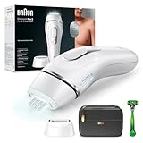 Braun IPL Silk Expert Pro 5 Haarentfernungsgerät Herren, 2 Aufsätze, sichtbare Haarentfernung, Designed In Germany, Gillette Body Rasierer, Alternative zu Laser Haarentfernung, PL5145, weiß/silber